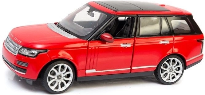 Model samochodu Range Rover 1:24 czerwony