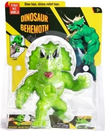 Behemoth miękki pluszowy dinozaur zielony