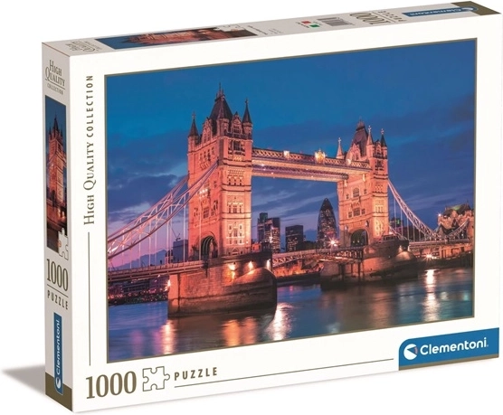 Puzzle Clementoni 1000 elementów Tower Bridge nocą