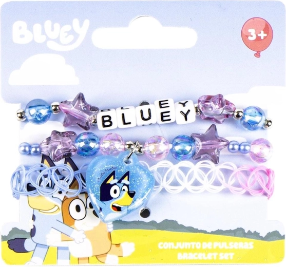 Zestaw bransoletek Bluey (3 szt.)