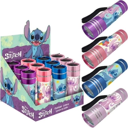 Mini latarka LED Stitch