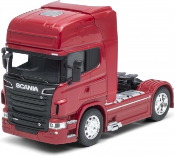 Welly ciągnik Scania V8 R730 Hauler złoty 1:32