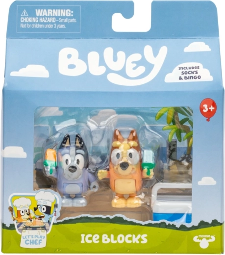 Figurki Bluey z lodami