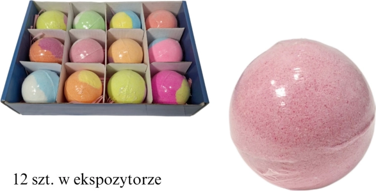 Musująca kula do kąpieli barwiąca wodę