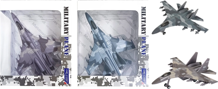 Model myśliwca SU-35 Fighter Jet 1:400 (2 warianty)