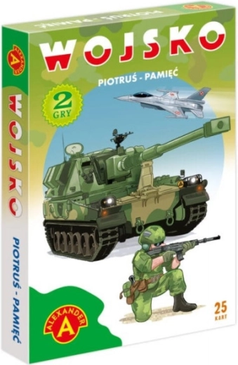 Karty Piotruś a Pexeso: Armáda