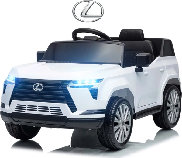 Elektryczny samochodzik Milly Mally Lexus GX550 biały – 1 szt.