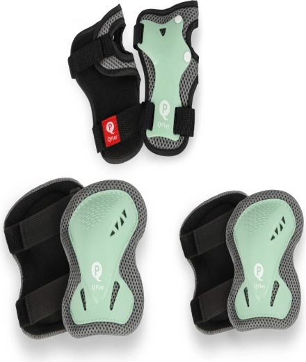 QPLAY ochraniacze dziecięce jade green, rozmiar S (3–5 lat)