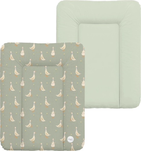 Ceba Baby miękka mata do przewijania 50 × 70 cm Basic Little Ducks