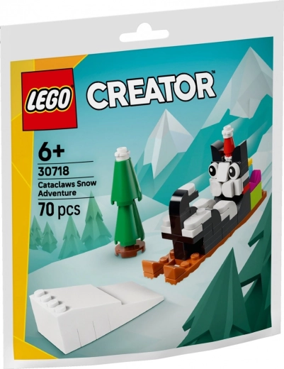 LEGO Śnieżna przygoda z kotką Płatką - 1 sztuka