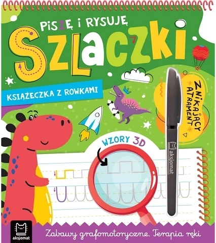 Piszę i rysuję szlaczki – przedszkolny zeszyt ćwiczeń z rowkami