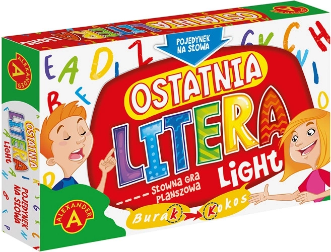 Ostatnia Litera Light – szybka słowna gra imprezowa