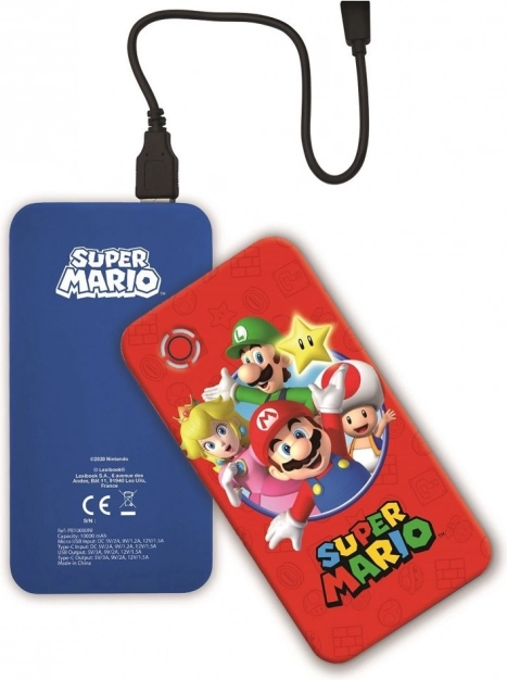 Szybko ładujący powerbank Super Mario 10 000 mAh