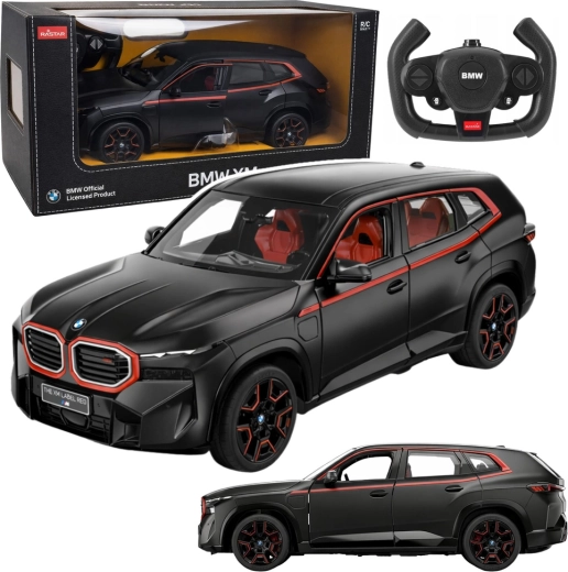 RC auto BMW XM 1:14 czarne RASTAR