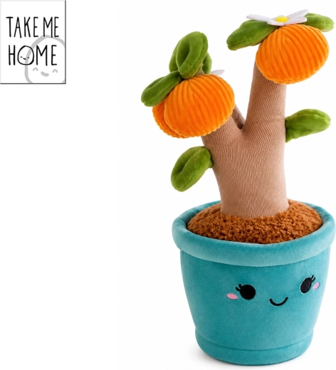 Take Me Home pluszowe drzewko pomarańczowe 26 cm