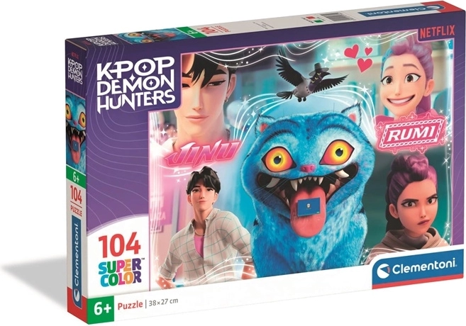 Puzzle Clementoni K-Pop Demon Hunters 104 elementy