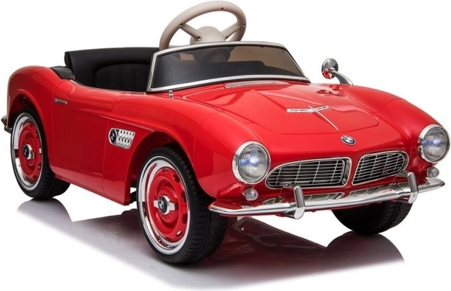 Auto na akumulator BMW Retro czerwone