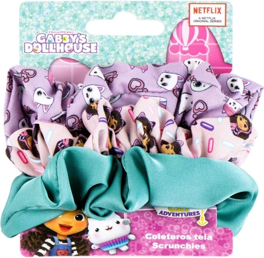 Zestaw gumek do włosów Gabby's Dollhouse (Magiczny domek Gabi) 3 szt.