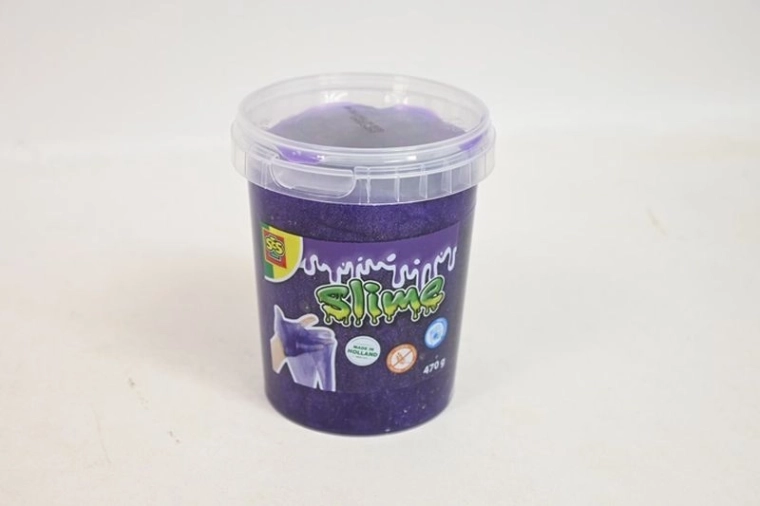 SES Creative fioletowy brokatowy slime 470 g