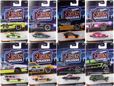 Hot Wheels kolekcja neonowa – tematyczny resorak 1:64
