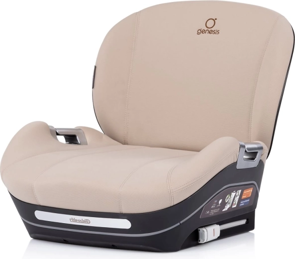 Siedzisko samochodowe CHIPOLINO Genesis i-Size z ISOFIX, 125–150 cm, Latte