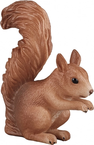 Stojąca figurka wiewiórki