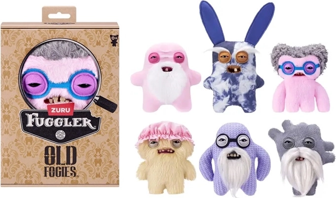 ZURU Fuggler Old Fogies – pluszowa figurka 23 cm