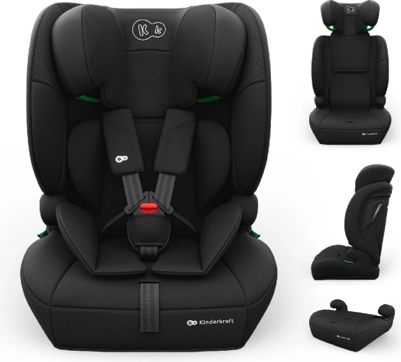 Kinderkraft Comfort Up 2 Plus i-Size fotelik samochodowy 76–150 cm czarny