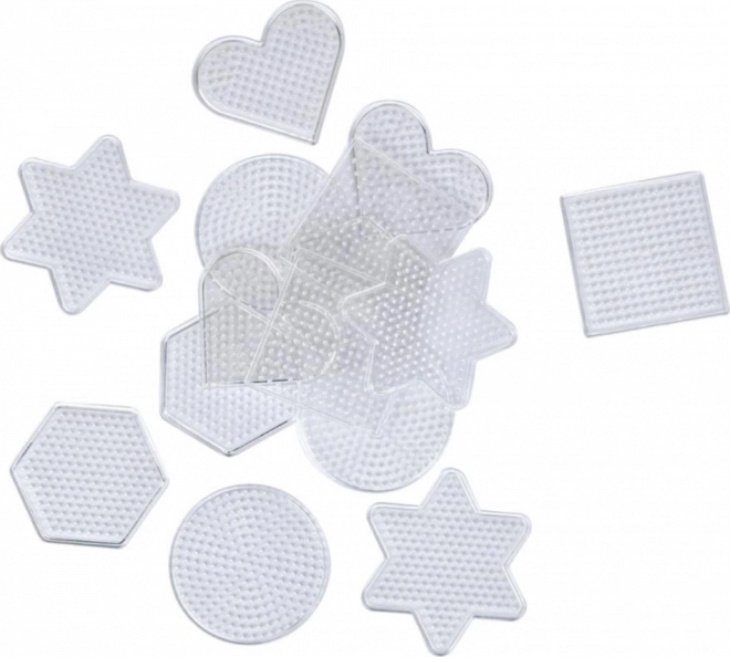 Playbox podkładki do koralików do zaprasowywania – zestaw kształtów 15 szt.