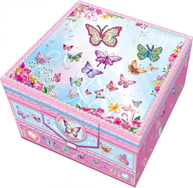 Tajny dwupoziomowy zestaw papierniczy z ozdobnym piórem