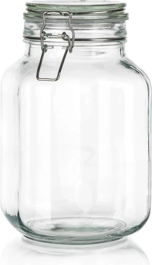 Hermetyczny szklany słoik z klamrą 2 l EREA