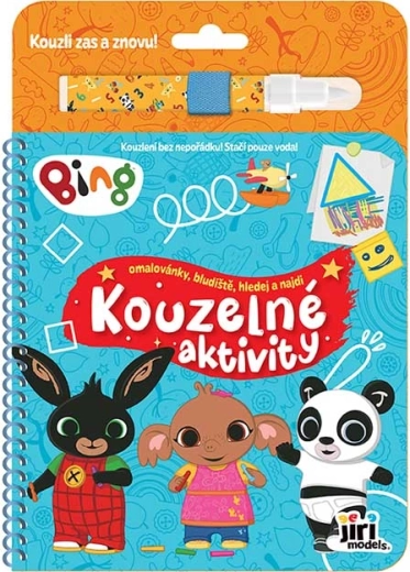Magiczne aktywności Bing – wodne kolorowanki z pisakiem
