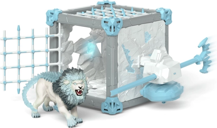 Schleich Eldrador BattleCave lodowy lew