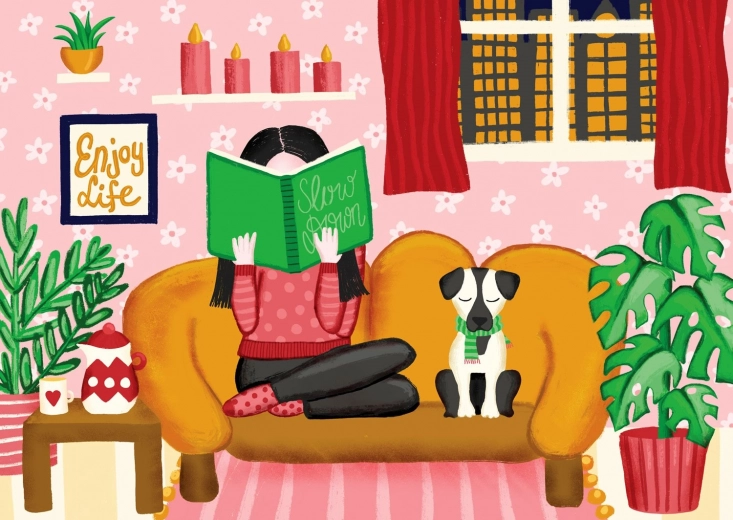 Uspokajające Puzzle 1000 Elementów