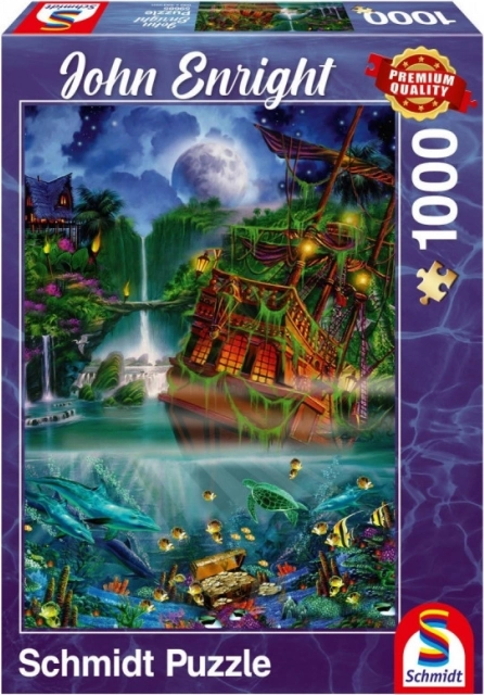 Puzzle Zatopiony Skarb 1000 elementów