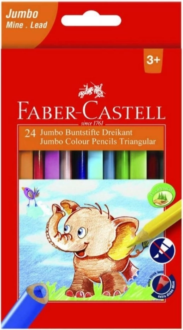 Pastele Extra Jumbo 12 szt. Faber-Castell