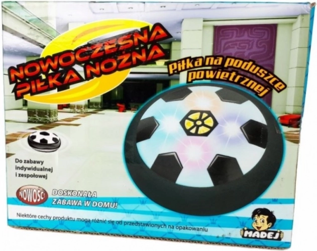 Piłka nożna 15 cm ze światłem - 1 sztuka