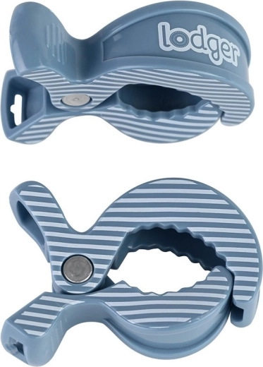 Lodger klipsy do otulacza Swaddle Clip Ocean-stripe (2 szt.)