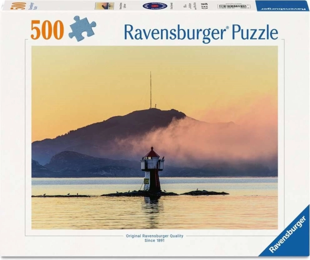 Puzzle Ravensburger latarnia Gofarnes, Norwegia 500 elementów