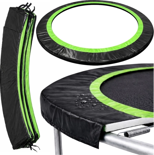 Osłona sprężyn do trampoliny Lean 180–183 cm 6 ft czarna
