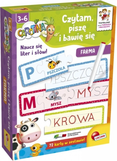 Lisciani Czytam, piszę i bawię się – Farma