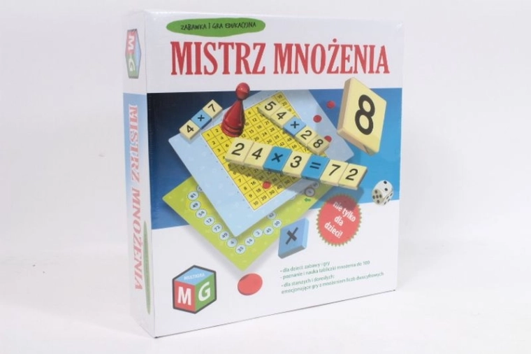 Multigra Mistrz mnożenia – zabawna gra edukacyjna