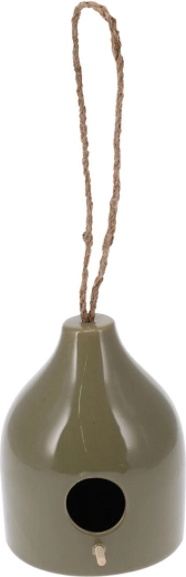 Ceramiczna budka lęgowa dla ptaków 12 × 12 × 15 cm – mix kolorów