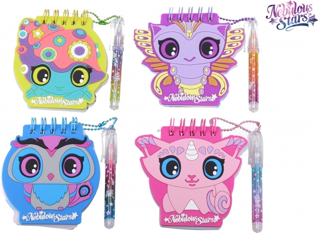 Nebulous Stars mini notes z długopisem 9 cm