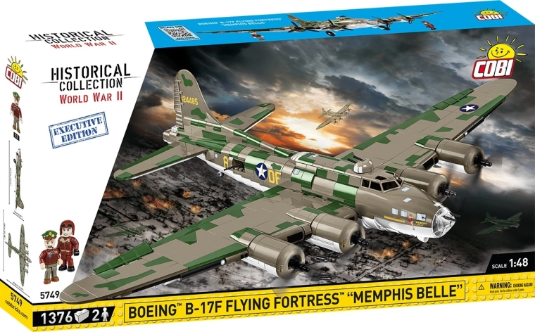 Cobi Boeing B-17F Flying Fortress Memphis Belle edycja Executive 1:48