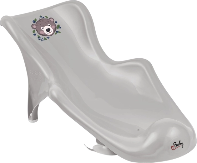 Maltex leżaczka do wanny The Nature Buddies Niedźwiedź, szara
