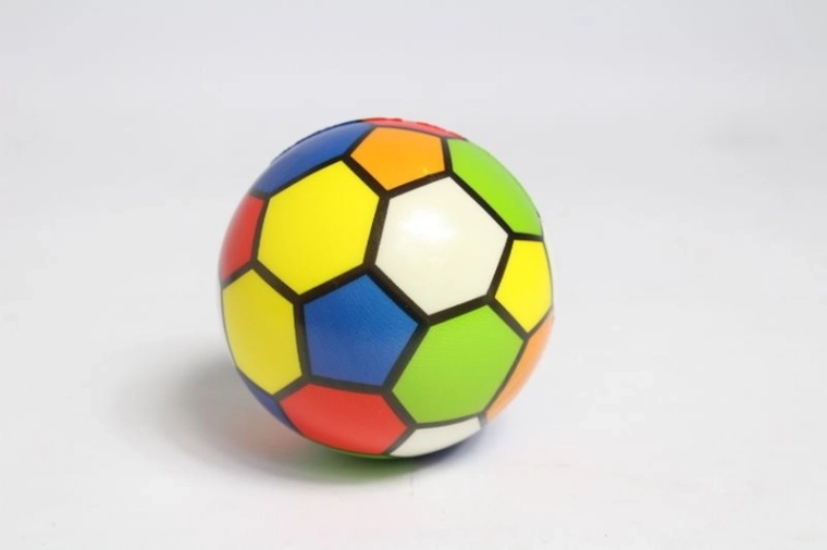 Miękka kolorowa piłka 10 cm (6 szt.)