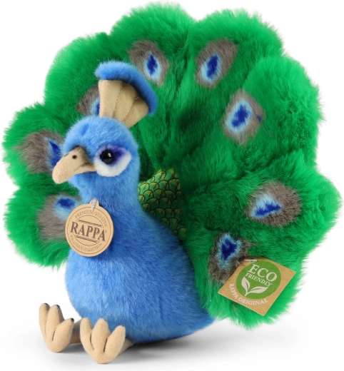 Pluszowy paw Rappa eco-friendly 22 cm - 1 szt.