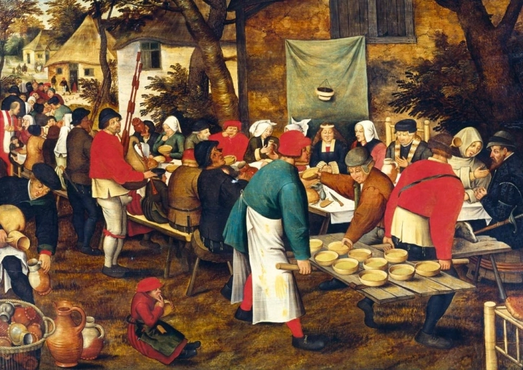 Puzzle Bluebird „Wiejskie wesele” 1000 elementów