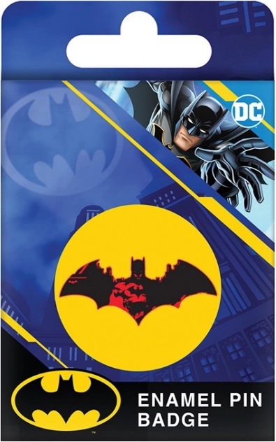 Pin BATMAN – czerwony odznaka